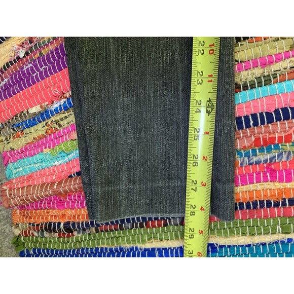 NIOR Jeans Women’s Size 2 Gray Denim Dark Wash Cotton Pockets Stretch - Picture 7 of 11